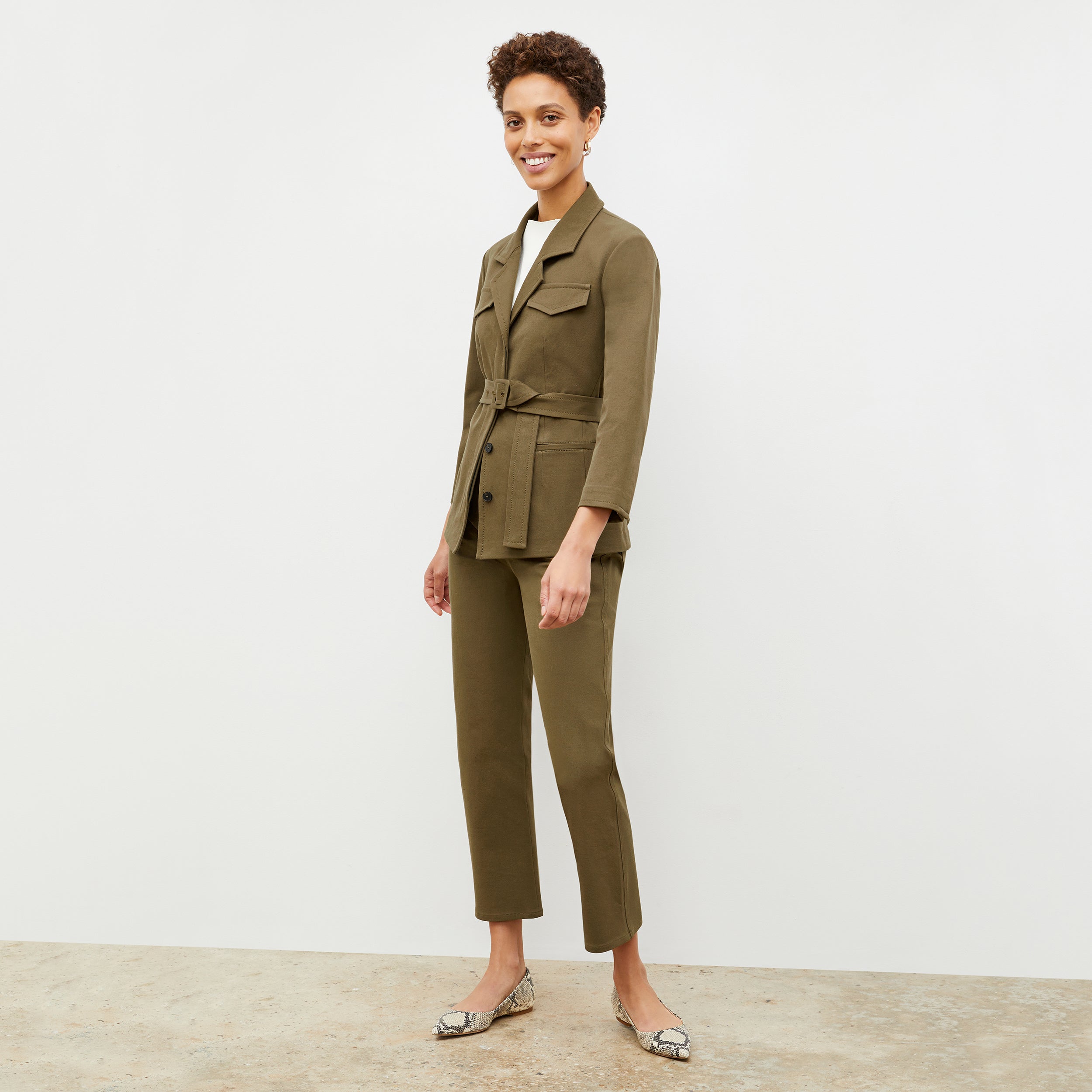 Daria Jean Eco-Friendly Better Than Denim Pants - Sustainable Women's Jeans in Oregano Color | Perfect for Casual Wear, Work & Everyday Outfits