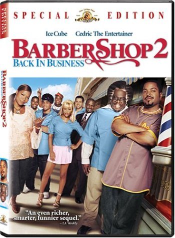 Barbershop 2: Back in Business DVD | Comedy Movie | Perfect for Movie Nights & Barber Shop Lovers