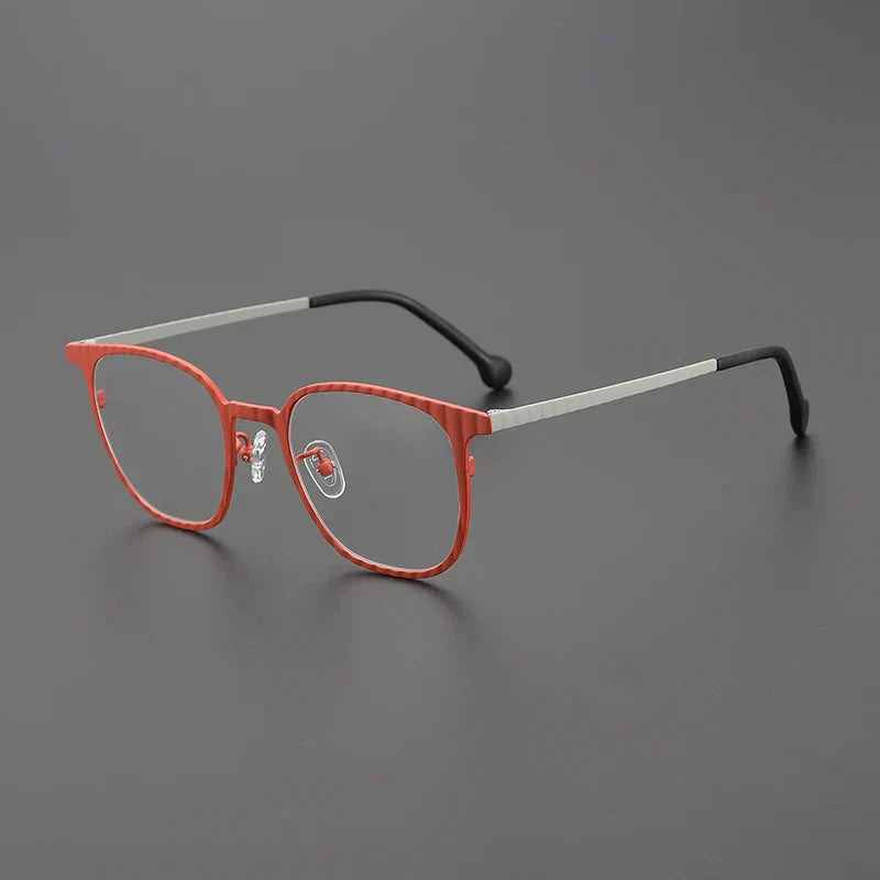 Harbin Square Titanium Glasses Frame - Lightweight & Durable Eyewear for Men & Women | Perfect for Reading, Driving & Fashion Accessories