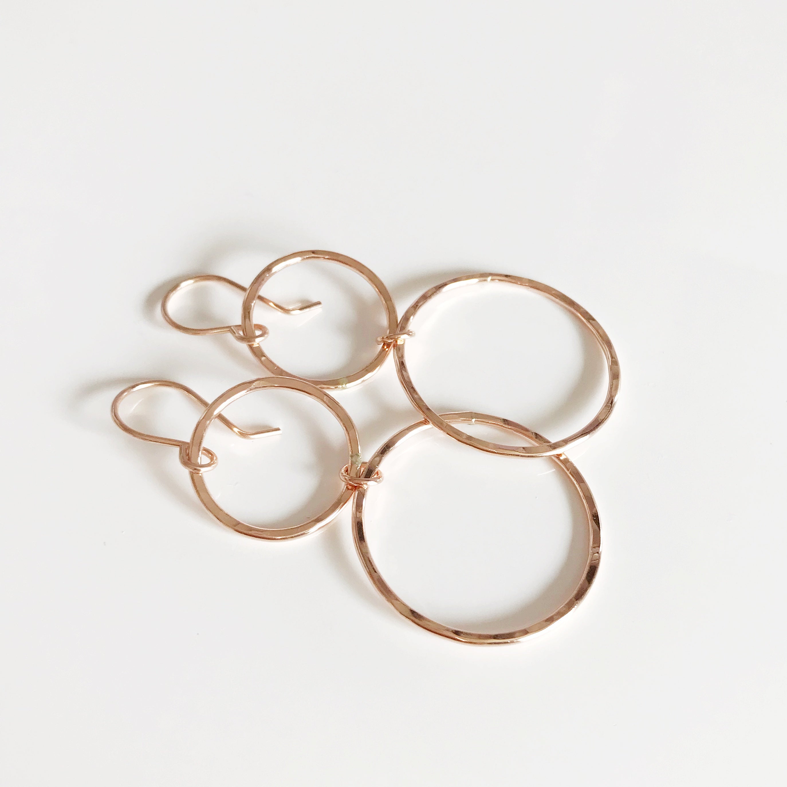 ANELA Elegant Gold-Plated Hoop Earrings for Women - Trendy Dainty Jewelry Gift for Everyday Wear & Special Occasions
