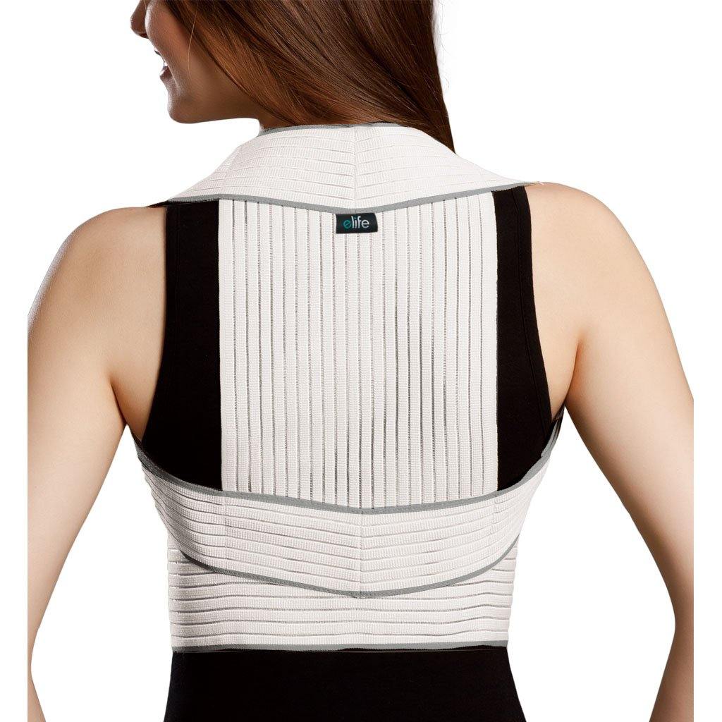 Posture Corrector for Women & Men - Adjustable Clavicle Shoulder Brace for Back Pain Relief & Better Posture - Ideal for Office Work, Driving & Daily Activities