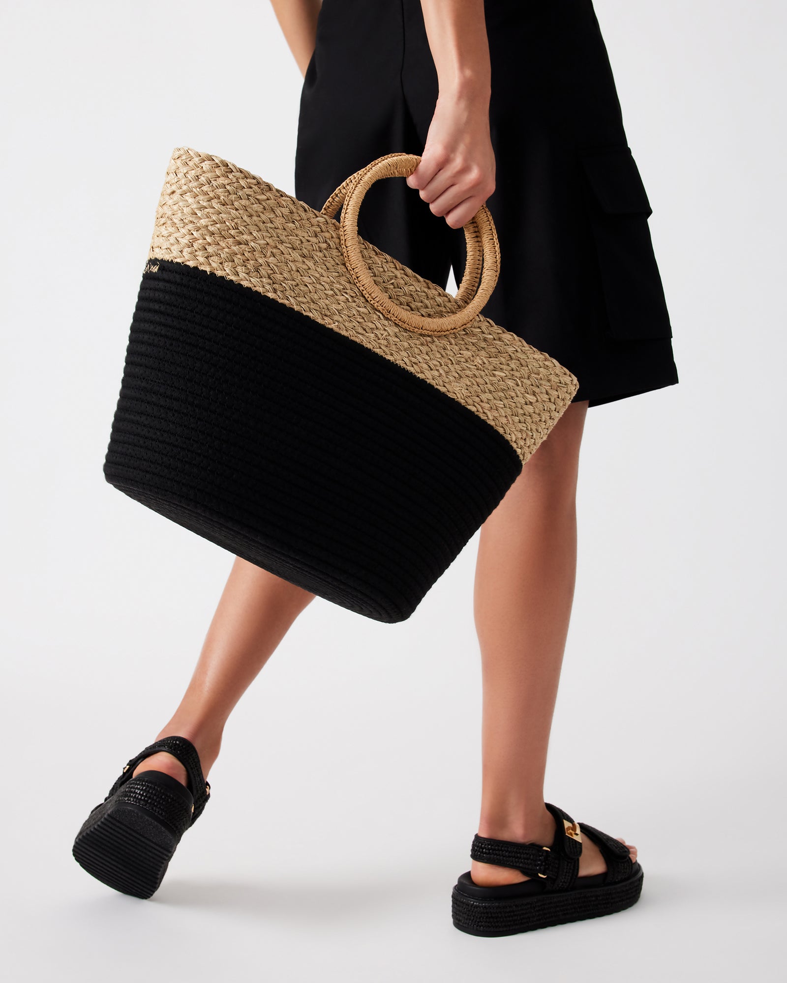 BARTS BAG - Natural Multi-Color Tote Bag for Women - Stylish & Spacious Handbag for Work, Travel & Everyday Use