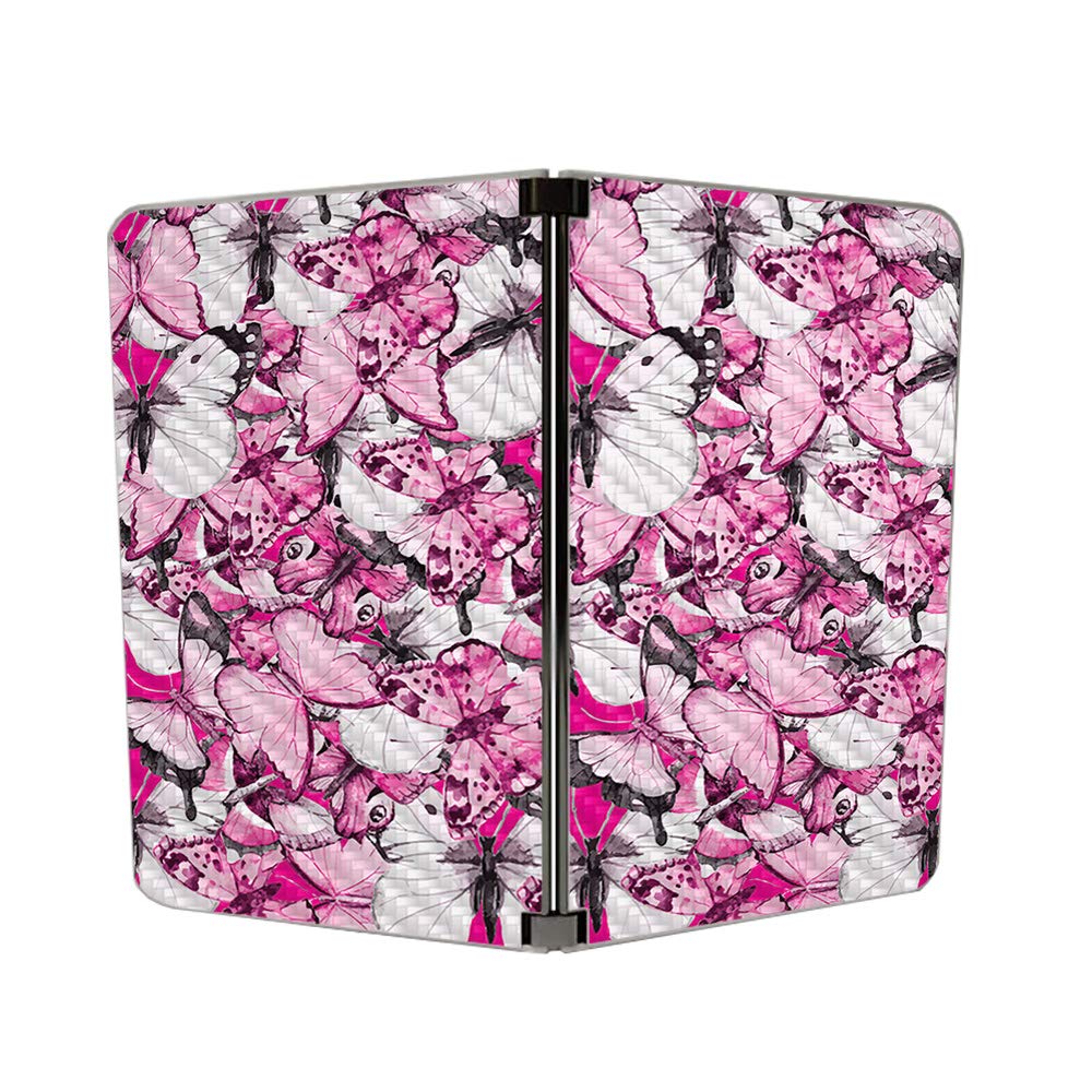 Premium Carbon Fiber Skin for Microsoft Surface Duo - Butterfly Design | Protective & Durable Textured Cover | Easy to Apply & Remove | Made in USA | Perfect for Work, Travel & Everyday Protection