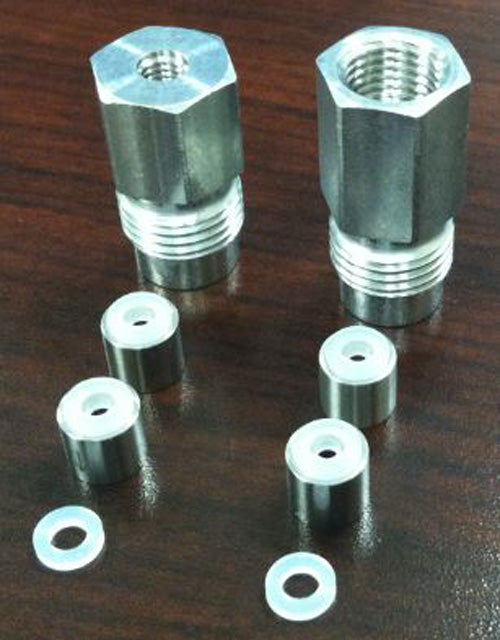 Stainless Steel Double Capsule Check Valve Kit - 1/8 Inch Inlet for Water, Air, and Gas Systems - Perfect for Industrial, Plumbing, and HVAC Applications