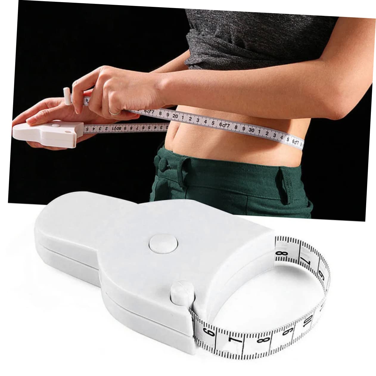 HEALLILY Digital Skinfold Caliper Body Fat Analyzer - Portable Fitness Measurement Tool for Weight Loss, Muscle Gain & Body Composition Tracking | Perfect for Personal Trainers, Athletes & Home Gym Use