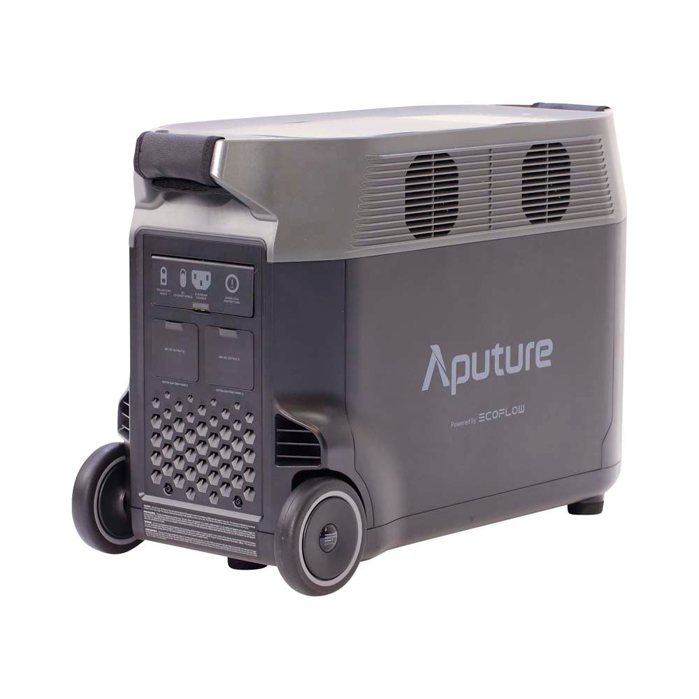 Aputure EcoFlow DELTA Pro 1500W Portable Power Station - Solar Generator for Home Backup, Camping & Outdoor Adventures - Fast Charging, 3600Wh Capacity, 6 AC Outlets