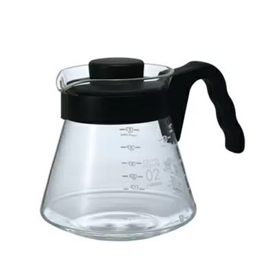 Hario V60 Coffee Server 700ml - Premium Glass Coffee Dripper for Pour Over Brewing - Perfect for Home, Office & Specialty Coffee Shops