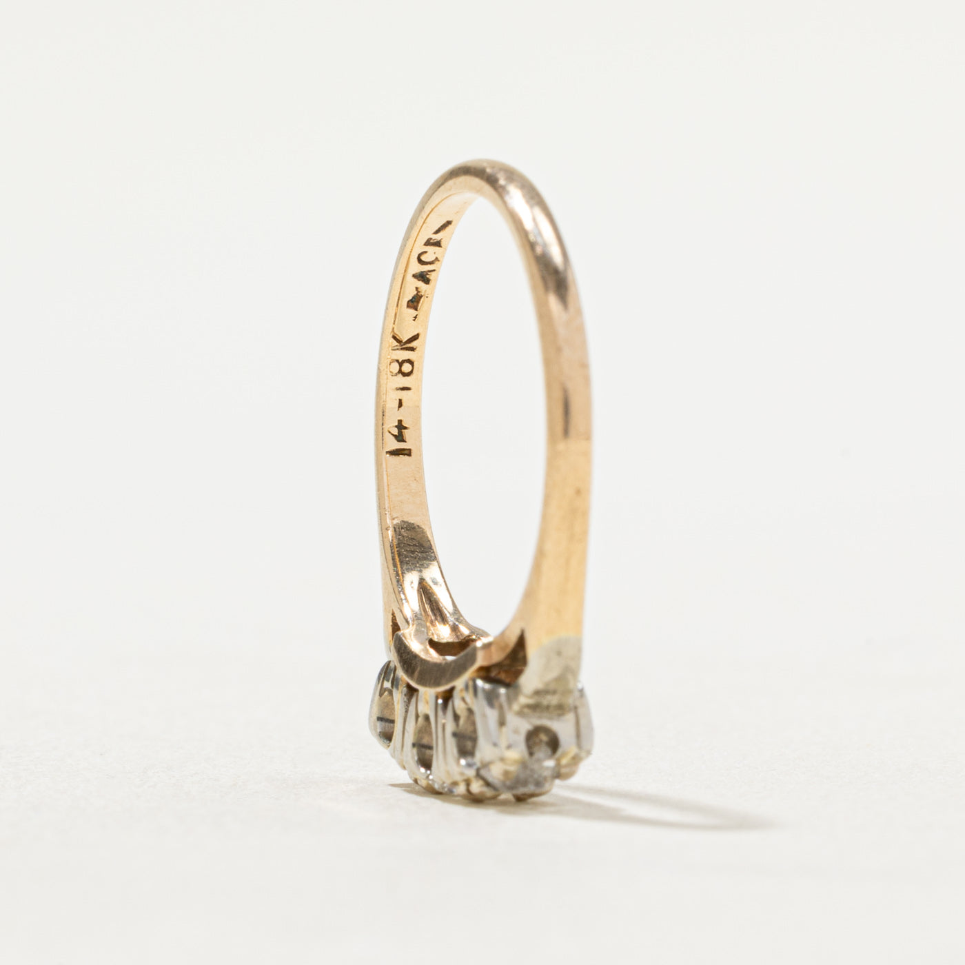 0.44ctw Three Stone Diamond Ring - Size 5.75 | Elegant Engagement & Wedding Band for Women | Perfect for Proposals, Anniversaries & Special Occasions