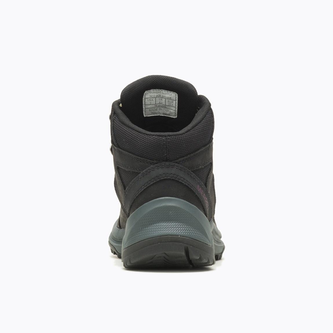 Waterproof Leather Hiking Shoes for Women - Erie Mid Outdoor Boots for Trail Walking & Mountain Climbing