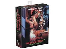 Nightmare on Elm Street 2 Freddy's Revenge Action Figure - Freddy Krueger Collectible for Horror Movie Fans | Perfect for Halloween Decor & Horror Memorabilia Displays