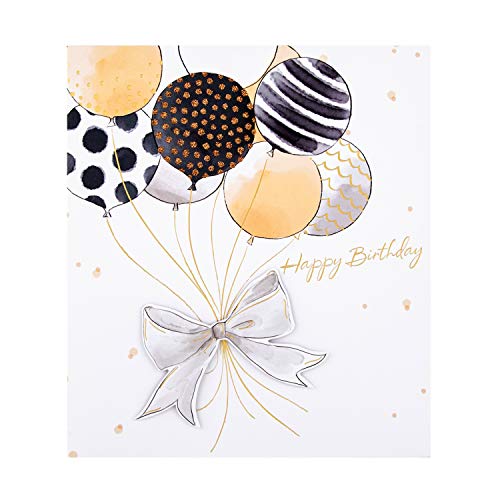 Birthday Card Balloons