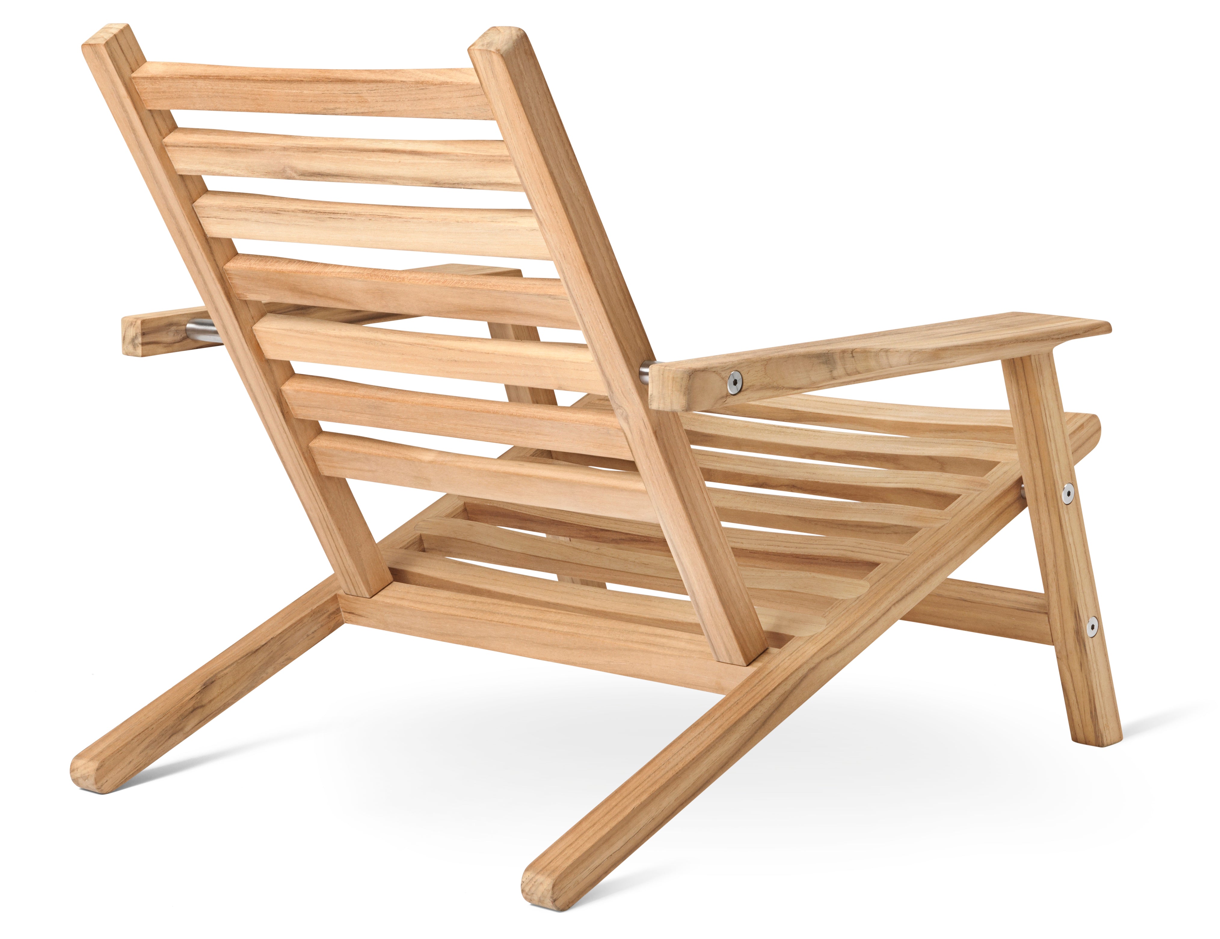 AH603 Outdoor Deck Chair - Heavy Duty Folding Patio Lounge Chair for Poolside, Beach, Garden & Backyard Relaxation