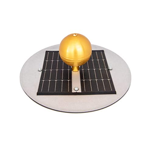 Titan Solar Flag Pole Light with 6 Bright LED Lights - 287 Lux Downlight for 15-25 Ft Flagpoles | 1/2 Inch Fitting | Auto Dusk to Dawn Sensor | Perfect for Backyard, Garden, and Patriotic Display Lighting