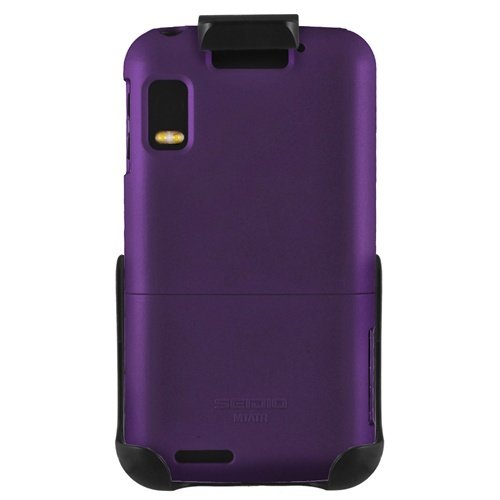 Motorola Atrix 4G Case & Holster Combo - Amethyst for Work & Travel