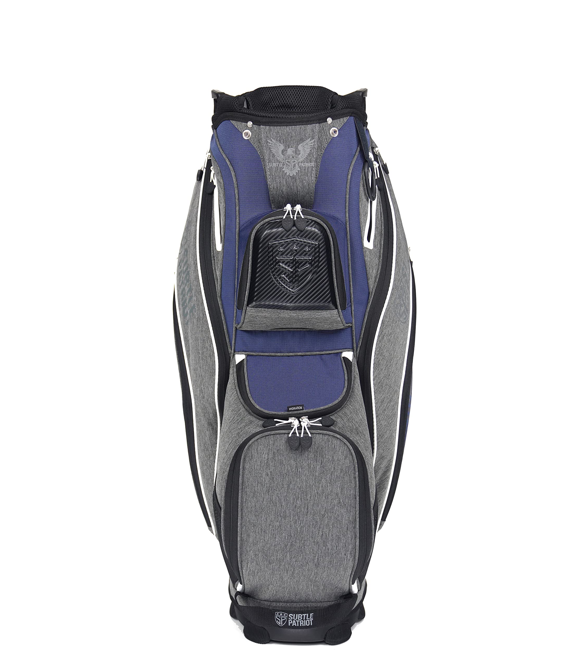 Subtle Patriot Covert Golf Cart Bag – Lightweight & Organized Golf Bag with 15 Individual Club Pockets | Perfect for Cart Riding & Club Protection | Ideal for Country Clubs, Tournaments & Weekend Golfers