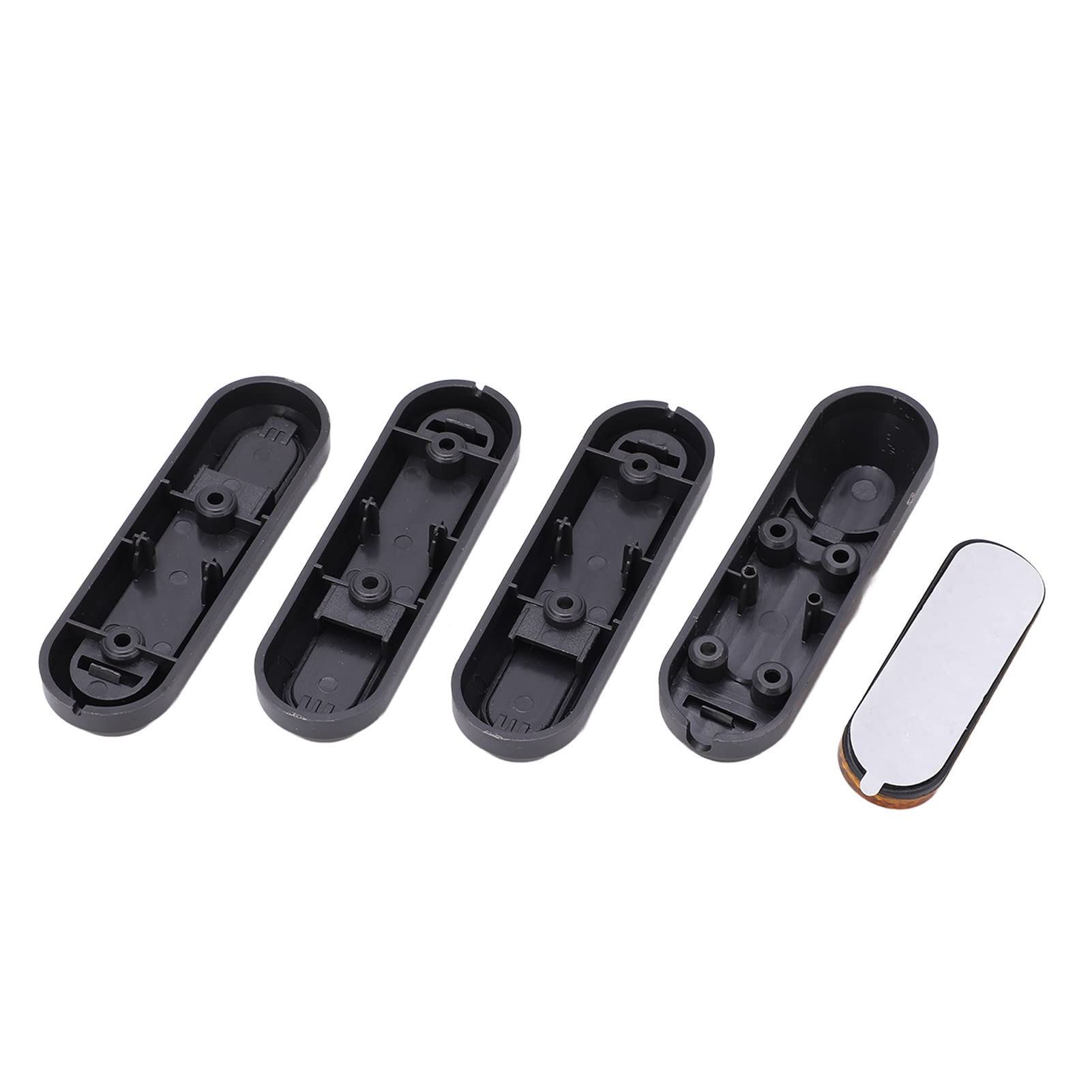 5Pcs Electric Scooter Wheel Hub Covers - Durable & Easy Install Accessories for Xiaomi M365 (Yellow) | Enhance Safety & Style for Commuting, Urban Travel & Outdoor Adventures