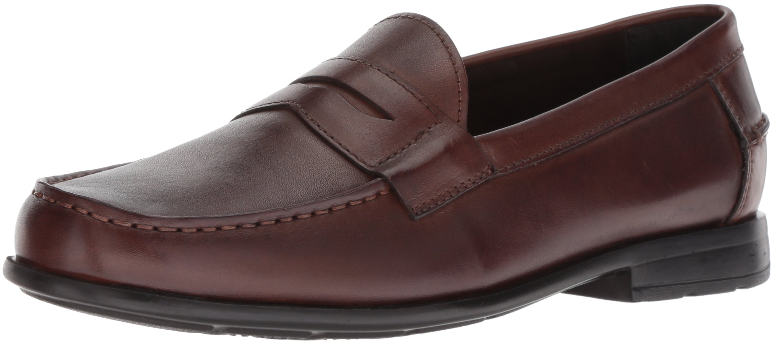 Nunn Bush Men's Drexel Moc Toe Penny Loafers with KORE Comfort Technology - Comfortable Casual & Dress Shoes for Work, Office & Walking