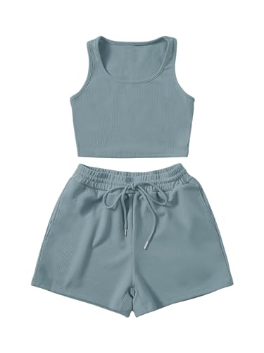 Solid Dusty Blue