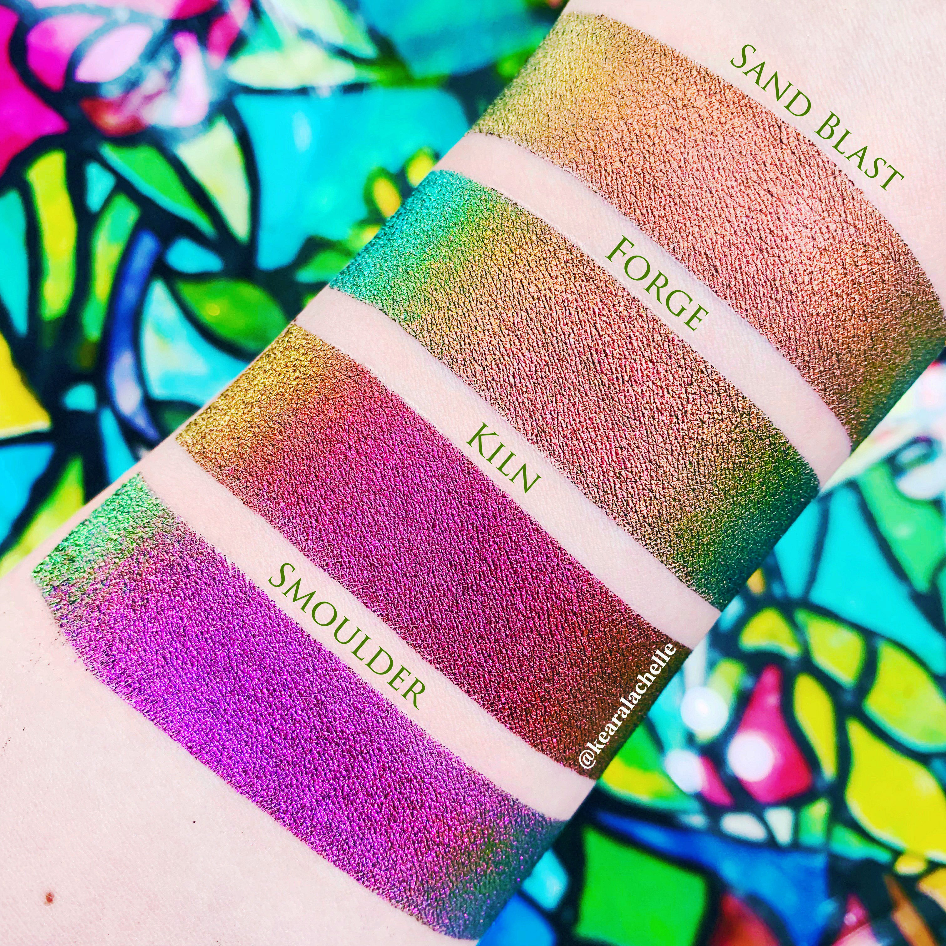 Multichrome Eyeshadow Palette - Jewel-Toned Shimmer & Metallic Finish for Stunning Eye Makeup | Perfect for Parties, Night Out & Special Occasions