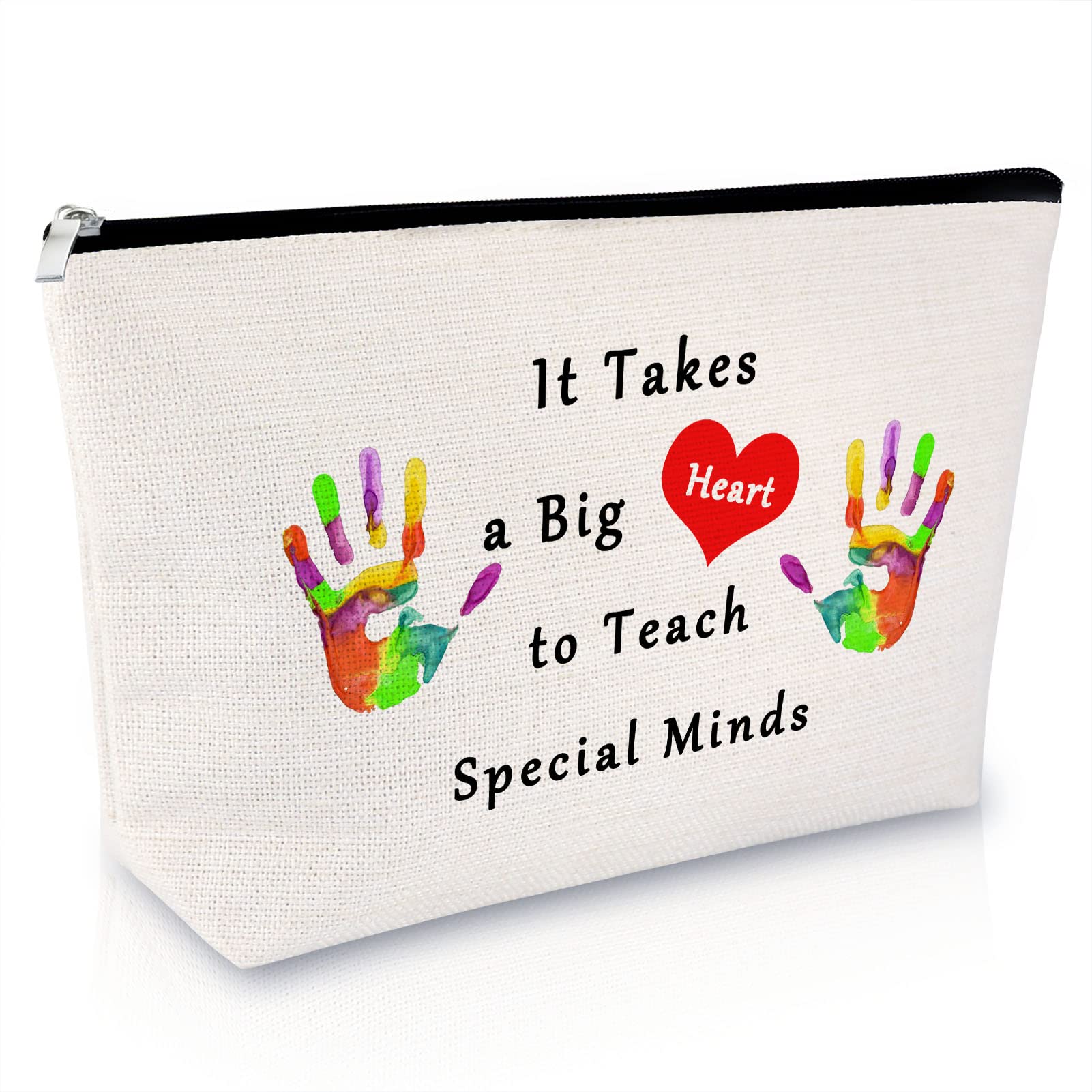 Special Education Teacher Gifts - Funny Makeup Bag for Women, Teacher Appreciation Thank You Gift, Cosmetic Travel Pouch for Instructor, Coach - Perfect for Retirement, Birthday, Christmas & Everyday Use