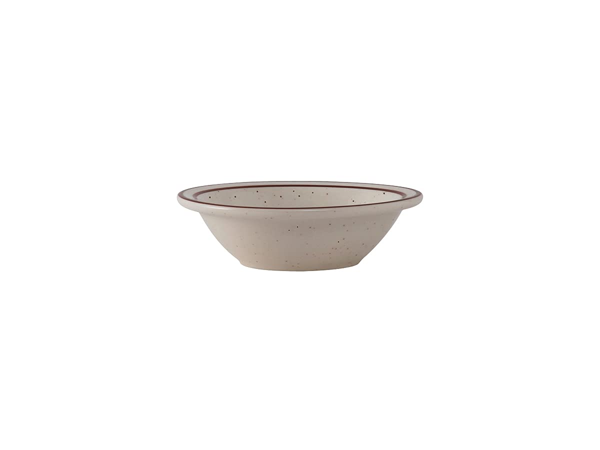 Tuxton TBS-011 3.5 oz Ceramic Fruit Dish - 4.625
