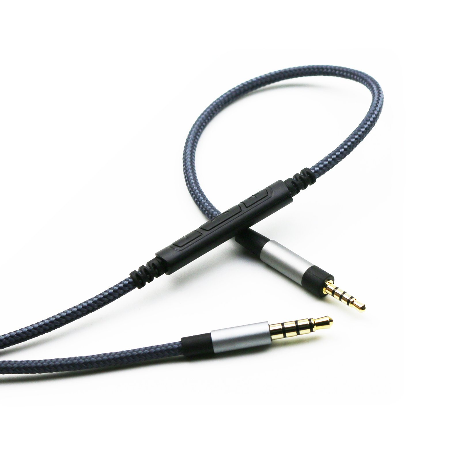 NewFantasia Replacement Audio Cable for Bose SoundTrue/SoundLink On-Ear/Around-Ear Wireless Headphones with Remote & Mic - Compatible with Samsung Galaxy & Android Phones - Perfect for Gym, Travel & Daily Commute