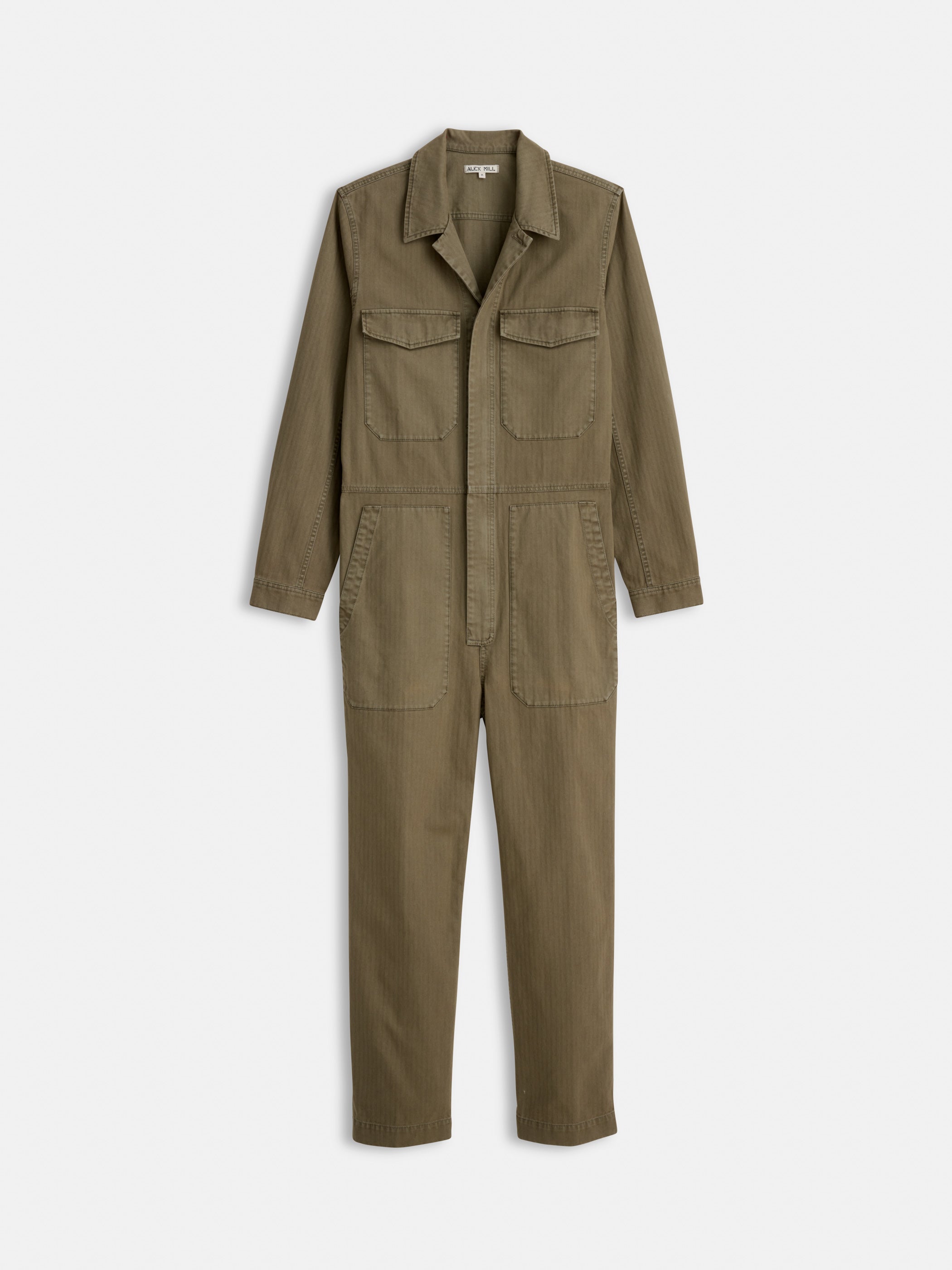 Herringbone Zip Jumpsuit for Women - Stylish One-Piece Outfit for Casual Wear, Work & Travel | Comfortable and Fashionable Jumpsuit with Zipper Closure