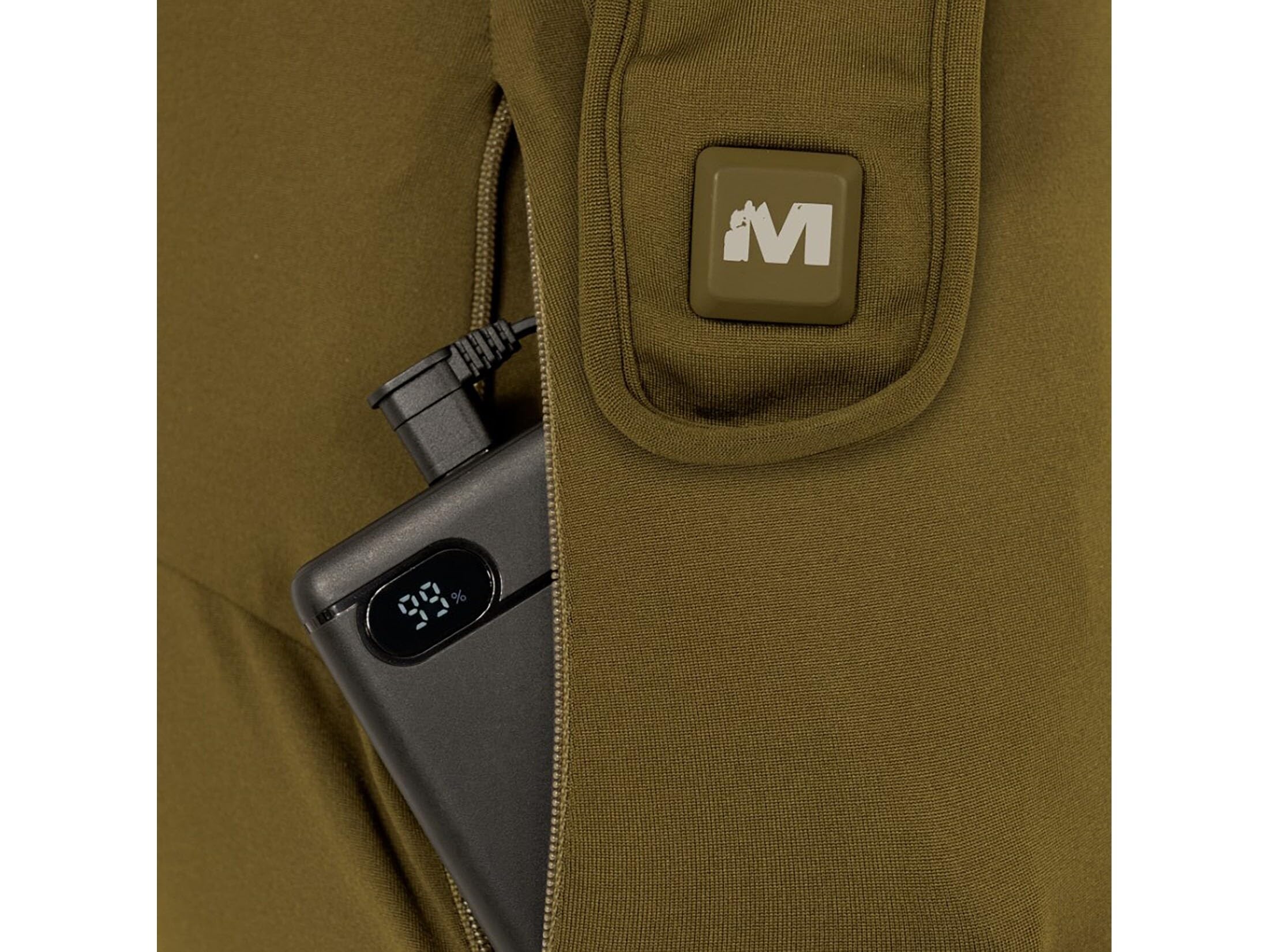 Men's Nucleus Heated Base Layer Pants for Outdoor Activities - Thermal Winter Underwear, Moisture-Wicking, Fleece-Lined - Brown Clay, Size XL - Ideal for Skiing, Hiking & Cold Weather Adventures