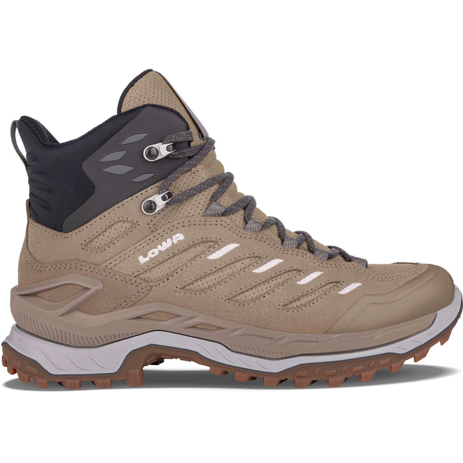 Lowa Women's Innovo Mid Waterproof Hiking Boots - Lightweight & Durable for Outdoor Adventures, Trail Walking & Backpacking