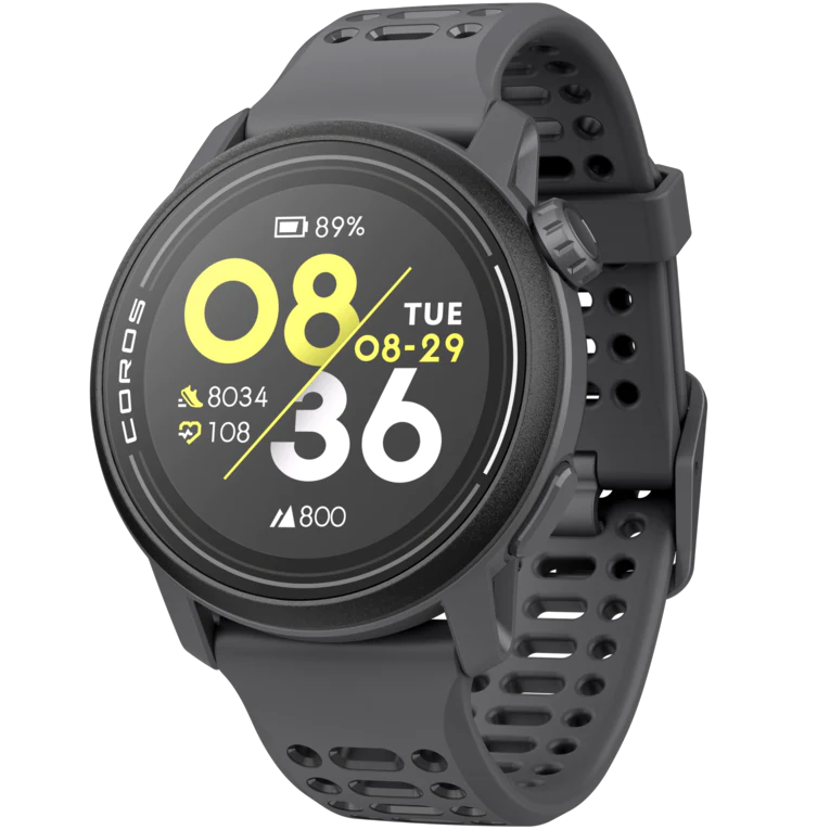 COROS PACE 3 GPS Running Watch with Heart Rate Monitor - Black Silicone Sports Smartwatch for Men & Women - Perfect for Marathon Training, Cycling & Outdoor Fitness Tracking