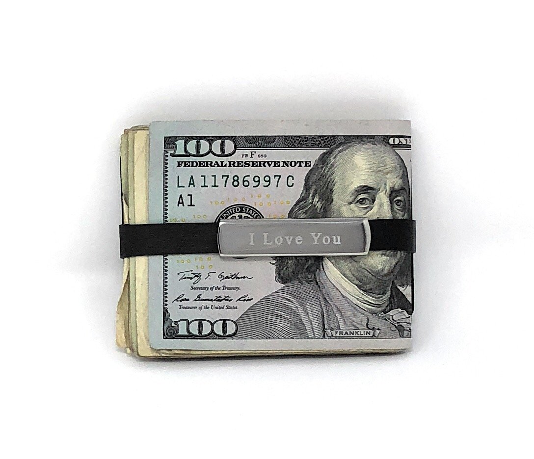 GRAND BAND Lux Money Band - Premium Sterling Silver Money Clip for Men & Women | Perfect for Cash, Cards & Everyday Carry (EDC)