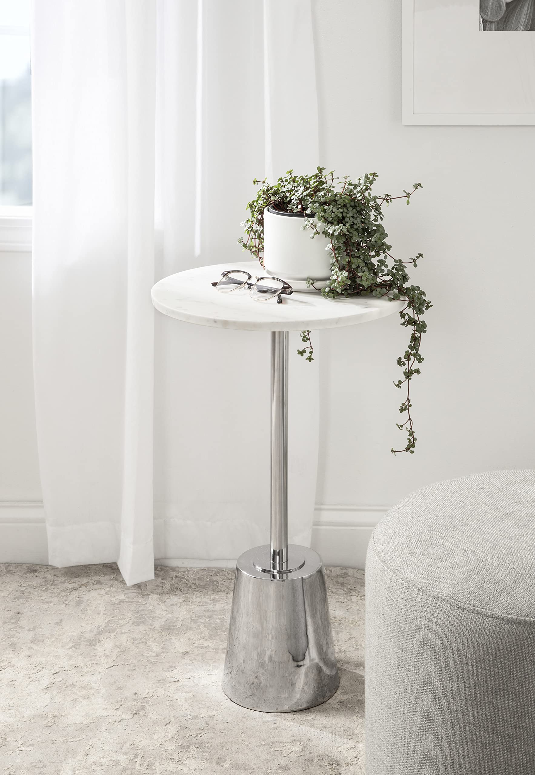 Kate and Laurel Tira Round Side Table - 14