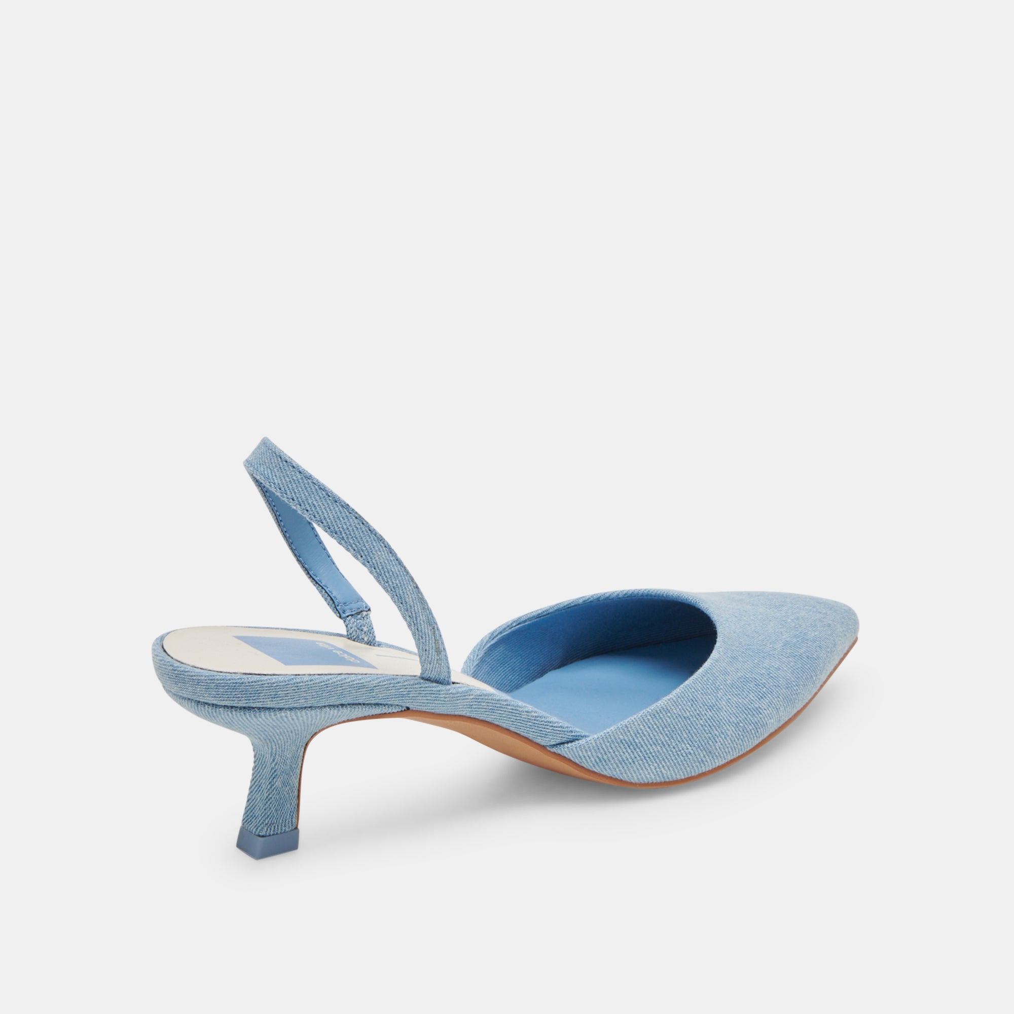 CORSA Women's Blue Denim High Heels - Stylish & Comfortable Pumps for Parties, Weddings & Office Wear