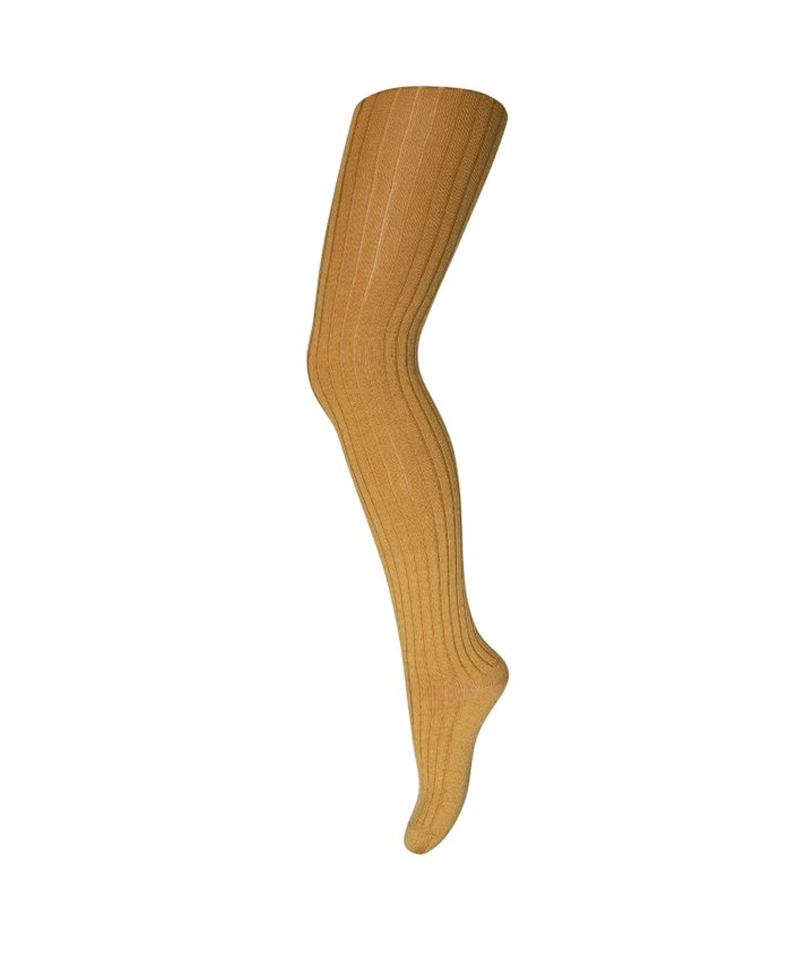 MP Denmark AW20 Golden Spice Wool Rib Tights - Warm Winter Leggings for Women, Perfect for Cold Weather, Outdoor Activities & Layering Outfits