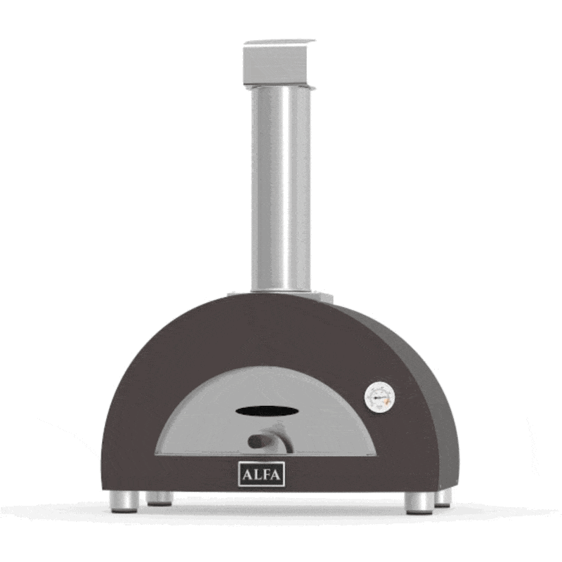 Alfa Moderno Nano Wood Fired Pizza Oven - Portable Outdoor Pizza Maker for Backyard, Camping & Patio | Authentic Italian Wood Burning Oven for Homemade Pizza, Bread & Baking