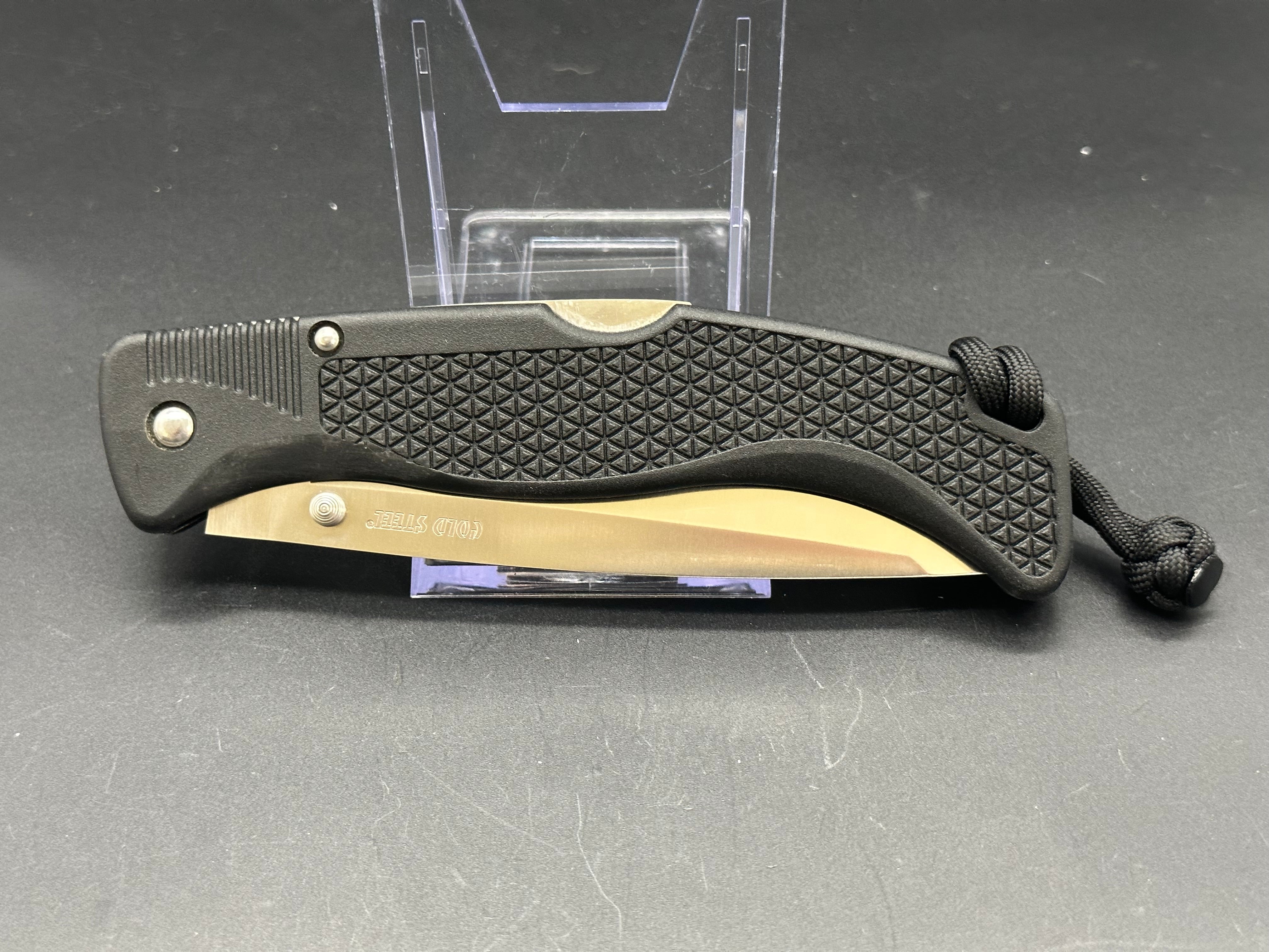 Cold Steel Voyager XL Tanto Gen 1 Folding Knife - Premium Tactical EDC Knife for Outdoor, Camping, Survival & Everyday Carry