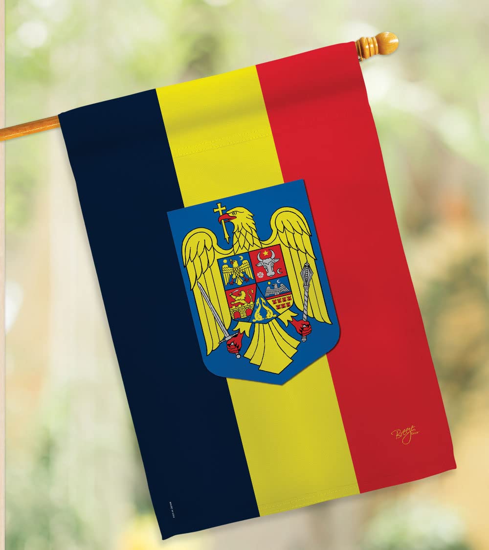 Romania National Flag Set 28x40