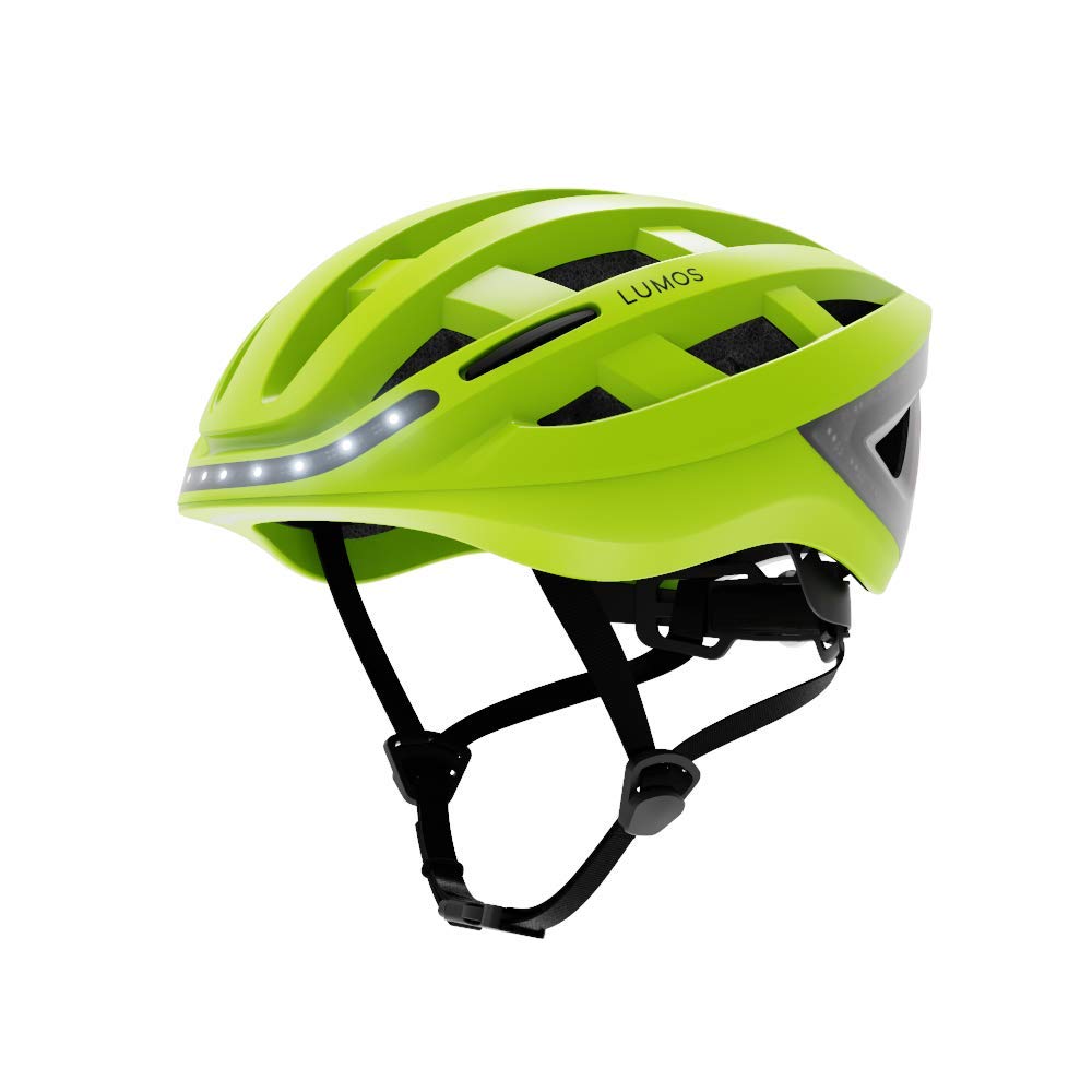 Lumos Kickstart Smart Bike Helmet for Adults - LED Front & Rear Lights with Turn Signals, Brake Lights & Bluetooth Connectivity - Perfect for Cycling, Commuting & Night Riding Safety