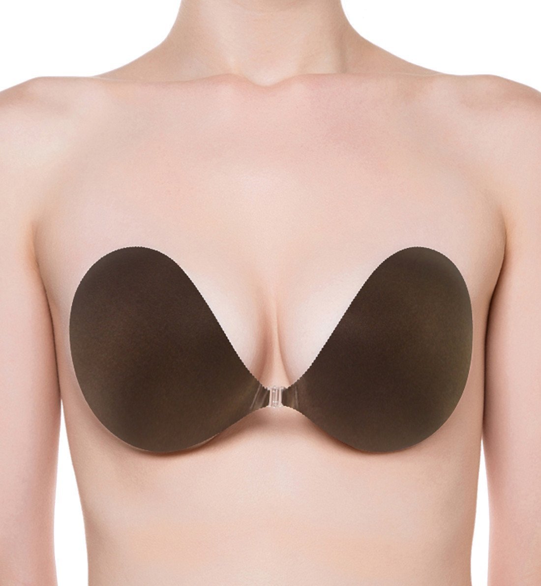 NuBra Women's Seamless Invisible Backless Sticky Bra - Comfortable Adhesive Push Up Bra for Wedding, Strapless Dresses & Everyday Wear