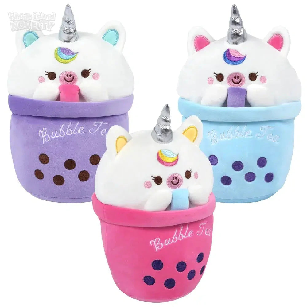 13oz Cute Animal Bubble Tea Cup - Reusable BPA-Free Plastic Tumbler with Lid & Straw for Boba, Smoothies, Iced Coffee - Perfect for Home, Office, and Party Use