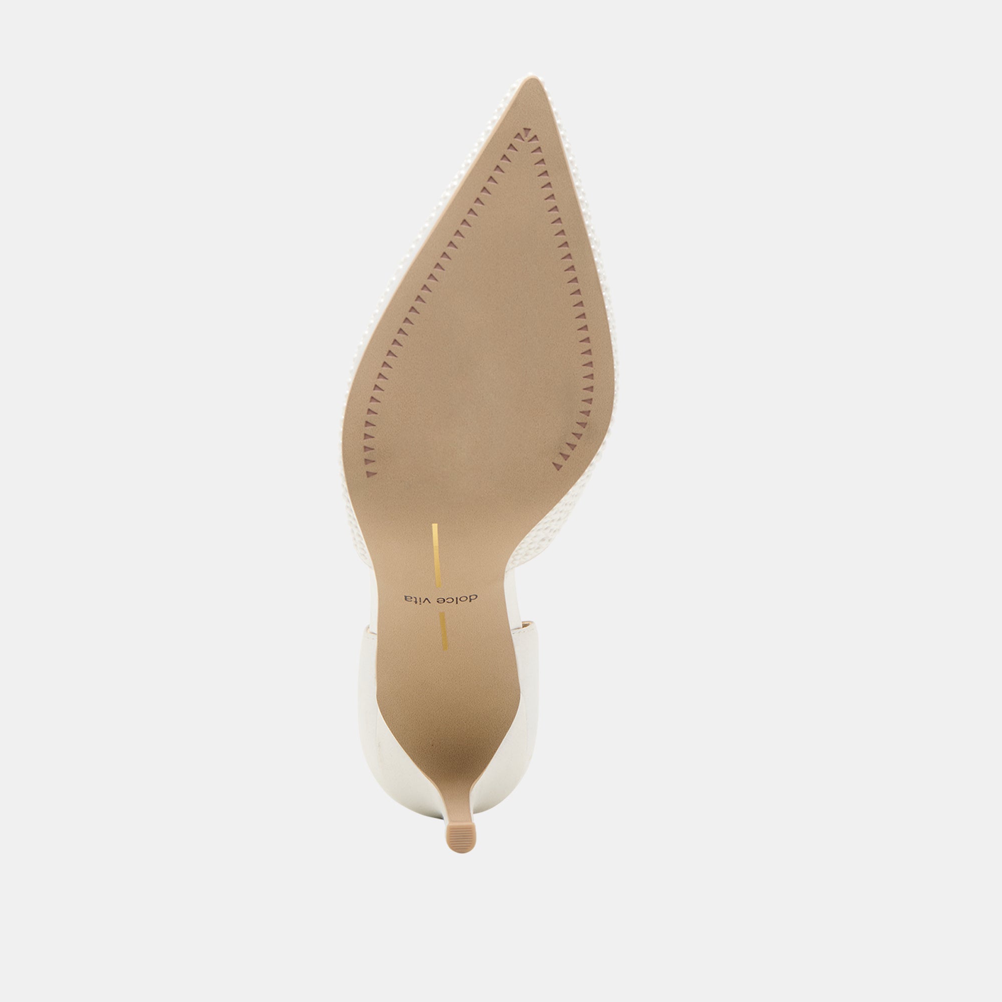Eloy Pearl Heels - True White Satin Women's Dress Shoes for Weddings, Parties & Special Occasions