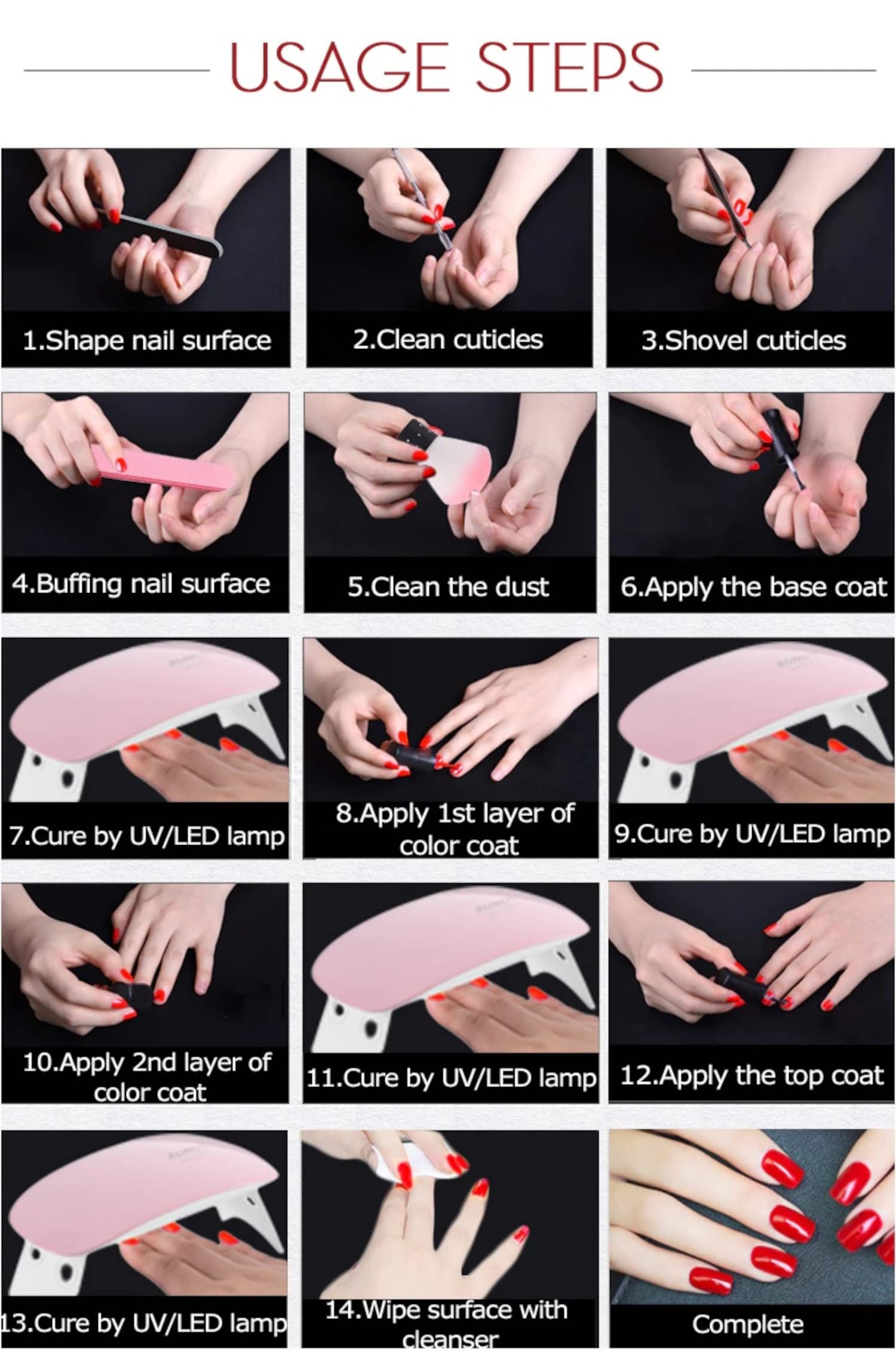 ROSALIND UV LED Gel Nail Polish Set - 7ml Long Lasting Nail Art Color Gel Polish with High Gloss Finish (Shade 2557) | Professional Salon Quality Manicure at Home | Perfect for Nail Art Designs, Parties, Weddings & Special Occasions