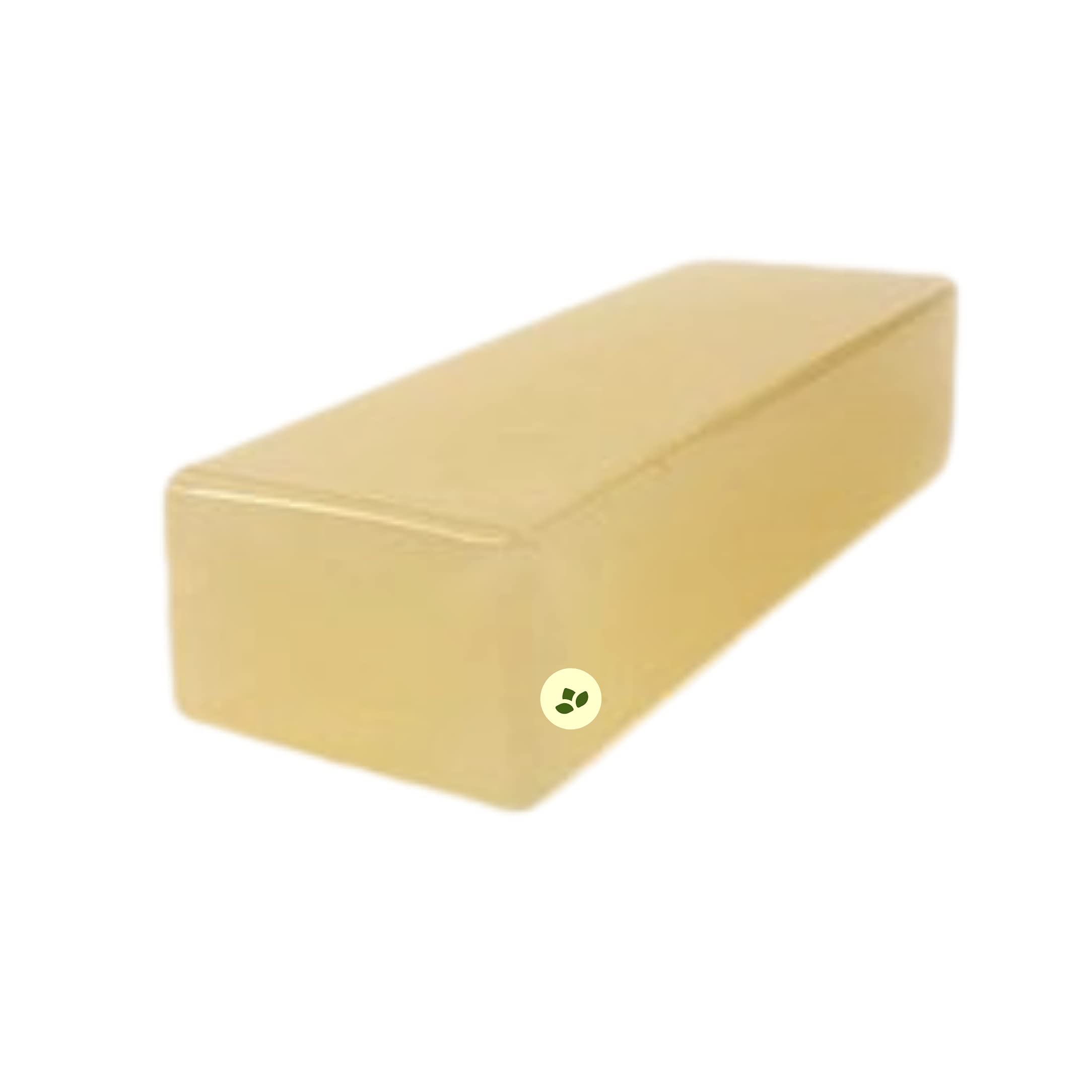 VEDANUM Pure Honey Melt and Pour Clear Soap Base for DIY Soap Making - 500g Sulfate & Paraben Free, Natural Skin Care for Handmade Glycerin Soaps, Bath & Body Products, Gift Making, Spa & Home Use