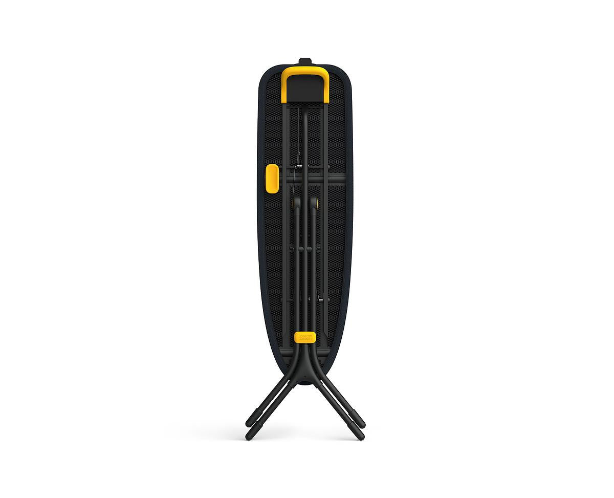Glide Compact Plus Easy Store Ironing Board 110cm - Foldable & Space Saving for Small Laundry Rooms & Apartments - Perfect for Home & Travel Use