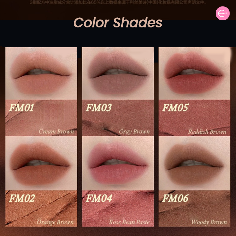 INSBAHA WildFlame Matte Lipstick - Long Lasting, Non-Drying Vegan Lipstick for Women, Cruelty Free & Moisturizing - Perfect for Everyday Wear, Date Night & Special Occasions