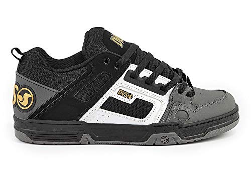 Black White Charcoal Nubuck
