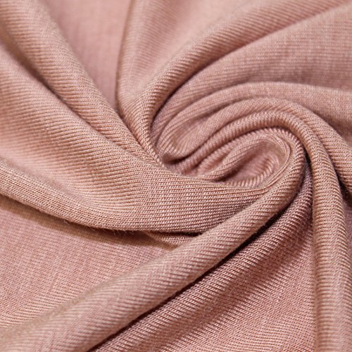 Soft Peach Rayon Spandex Jersey Knit Fabric - 60