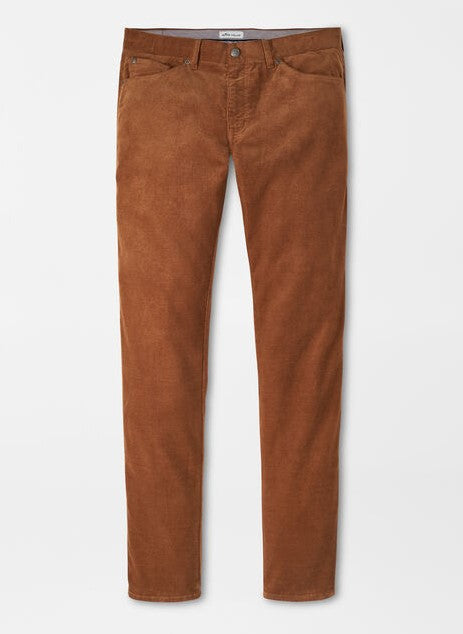 PETER MILLAR Men's 5-Pocket Corduroy Pants - Comfortable & Stylish Casual Trousers for Work, Travel & Everyday Wear