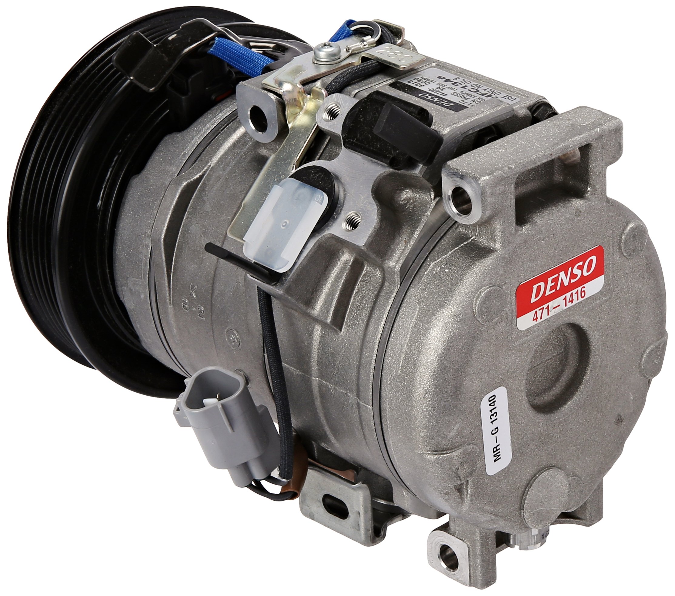 Denso 471-1416 New A/C Compressor with Clutch - Replacement for Car & Truck Air Conditioning Systems - Perfect for DIY Auto Repair & Vehicle Maintenance
