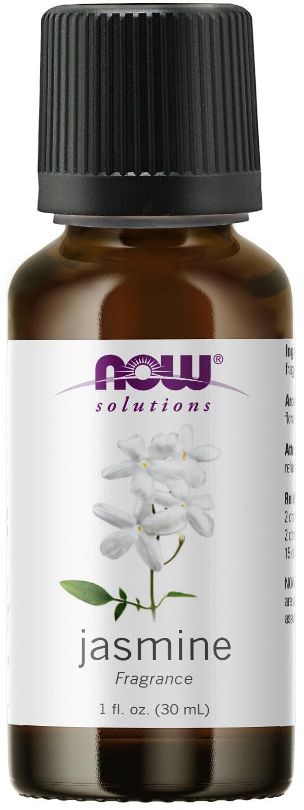 Pure Jasmine Essential Oil for Aromatherapy, Relaxation & Skin Care - 100% Natural Fragrance Oil for Diffusers, Massage & DIY Beauty Products